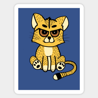 Determined Cheetah (Large Print) Magnet